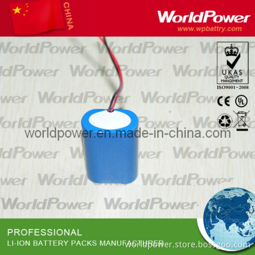 Explosion Proof Li-ion Battery Pack for Lights3.7V 4400mAh